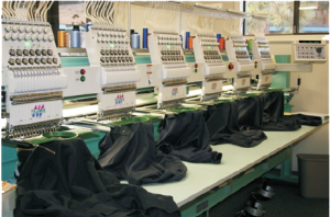 Embroidery Machines used by Robin Archer