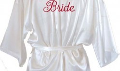 Wedding Robe printed at Robin Archer Limerick